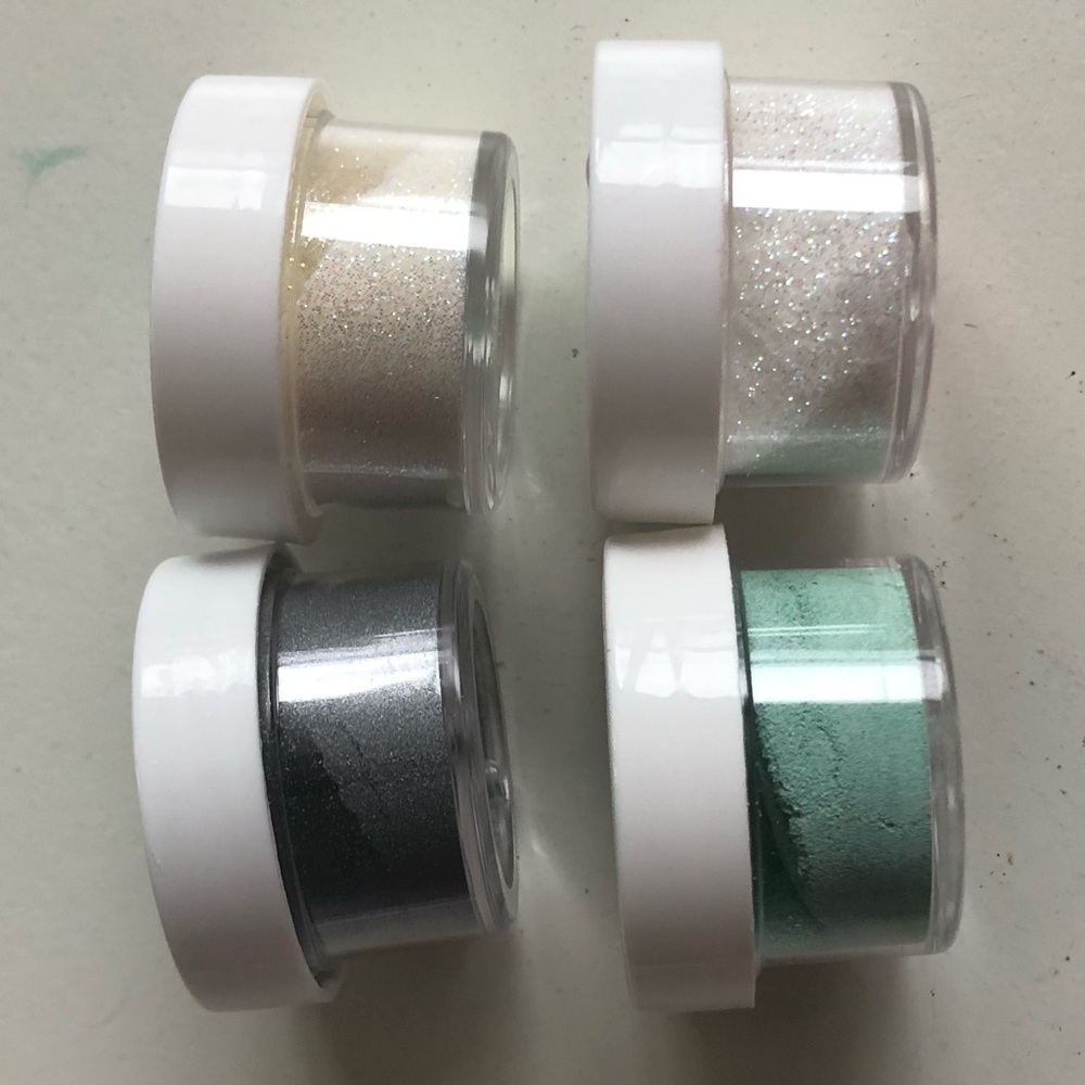 Stampin Up! Embossing powder and glitter